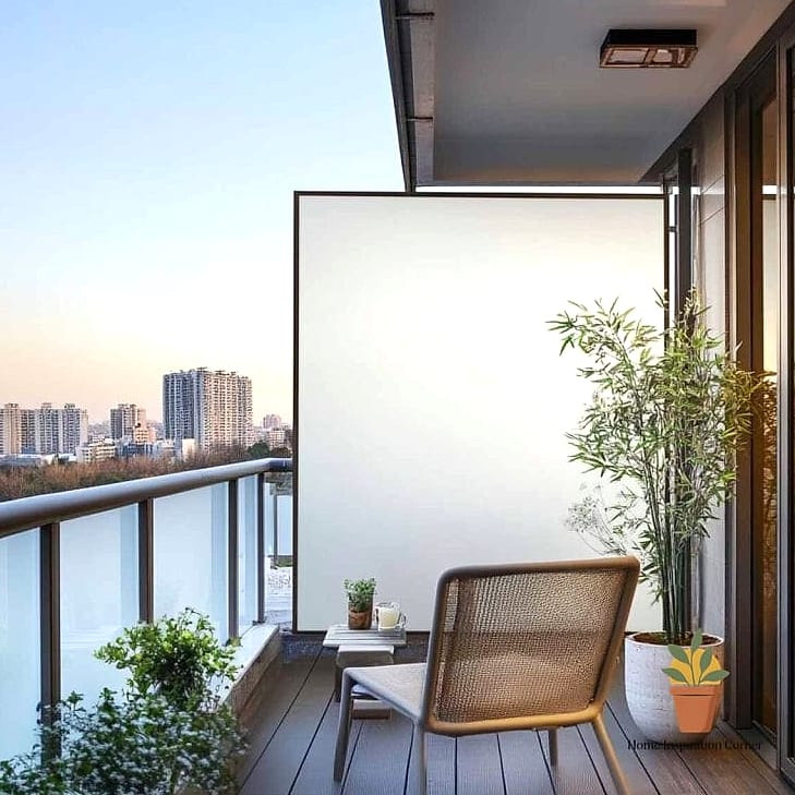 Acrylic Panel Wind Break