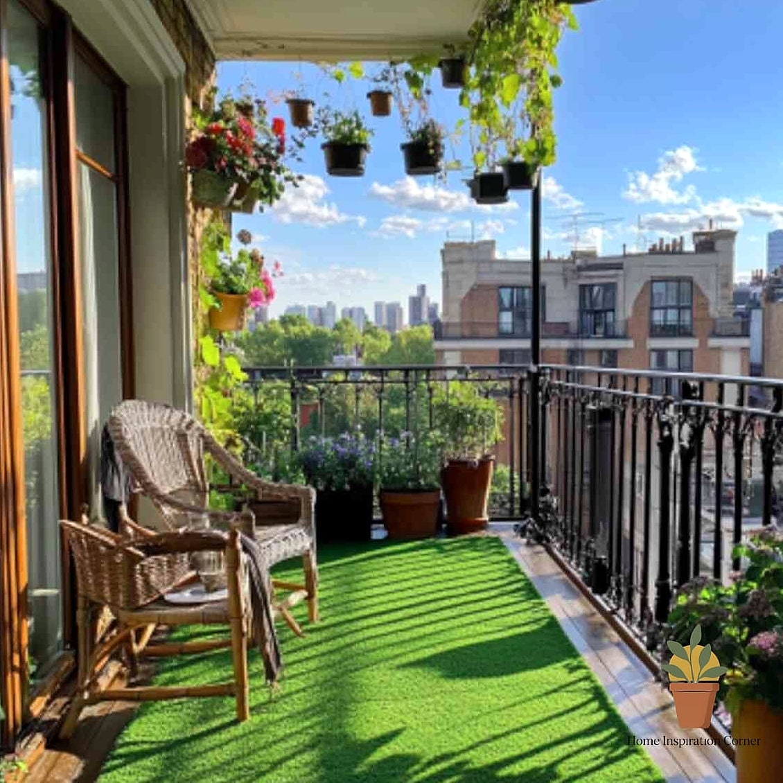 Add Faux Grass or Turf Flooring