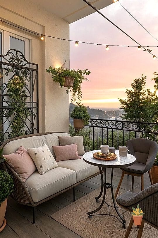 Add a Small Bistro Table for Two