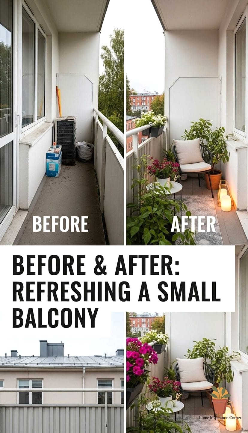 Awkward Narrow Layout Solved with Slim Vertical Storage