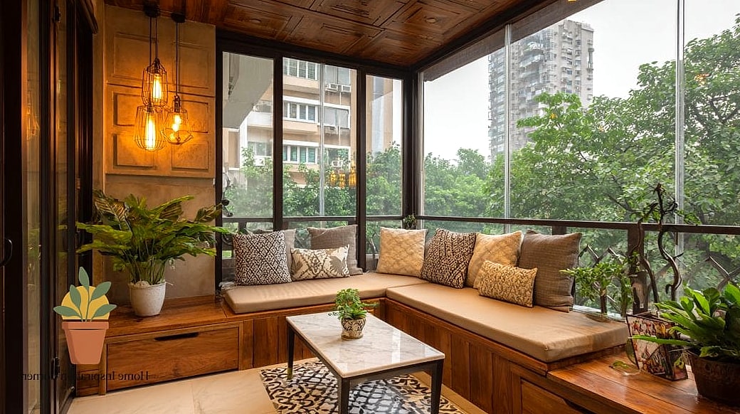 Balcony Breakfast Nook