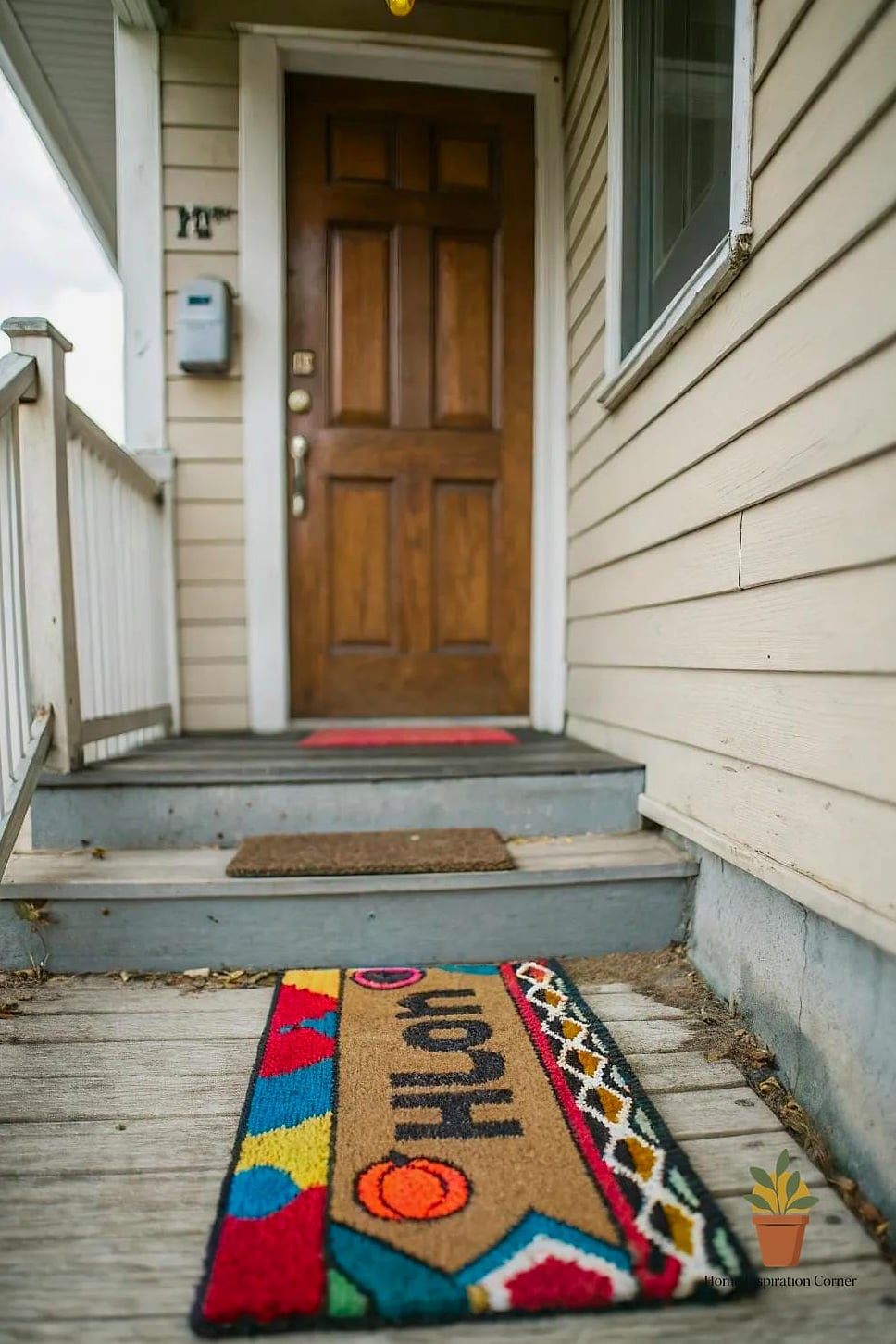 Balcony Doormat With Personality