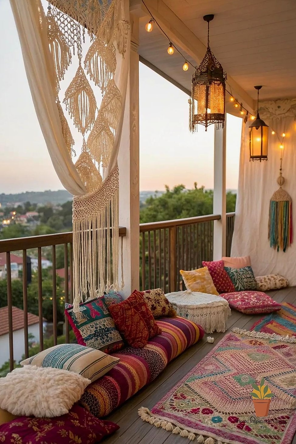 Bohemian Hanging Chair Retreat