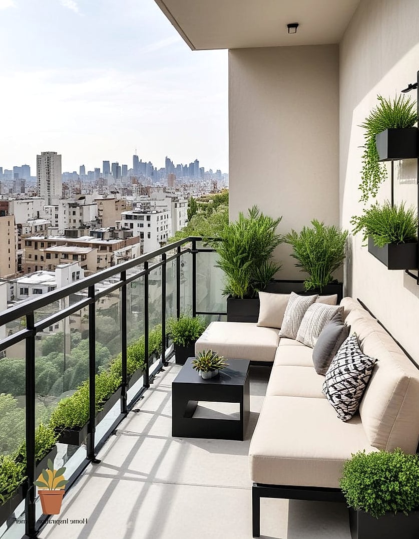 Go Bold with an Outdoor Rug and Pillow Combo