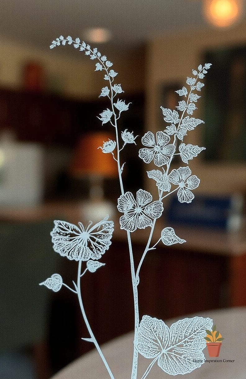 17 Etching Glass Design For Balcony Ideas That Work in Any Size Home 4 Botanical and Leaf Motifs