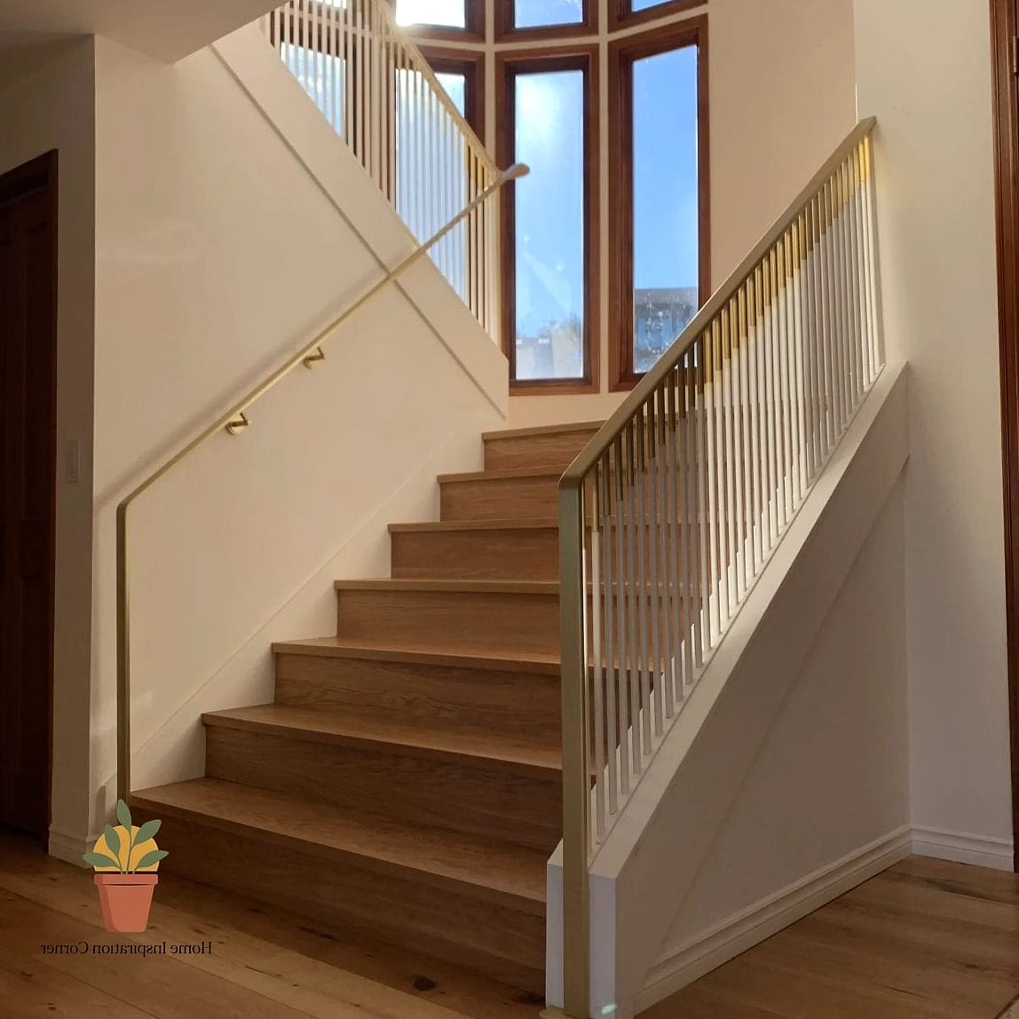 21 Glass Railing Balcony Looks We're Obsessed With This Year 4 Bronze or Brass-Toned Metal Framing