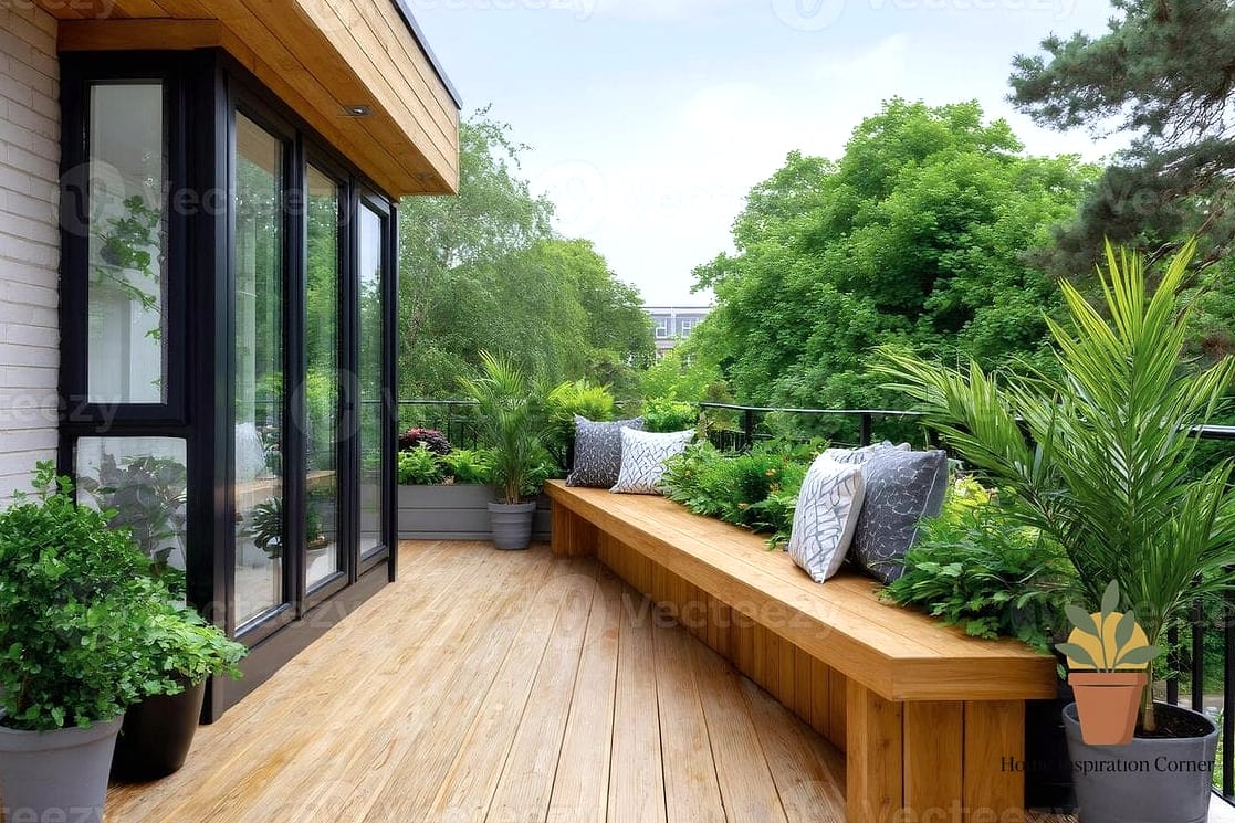 Built-In Bench Seating With Hidden Storage
