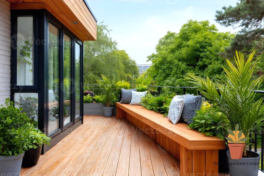 Built-In Bench with Storage