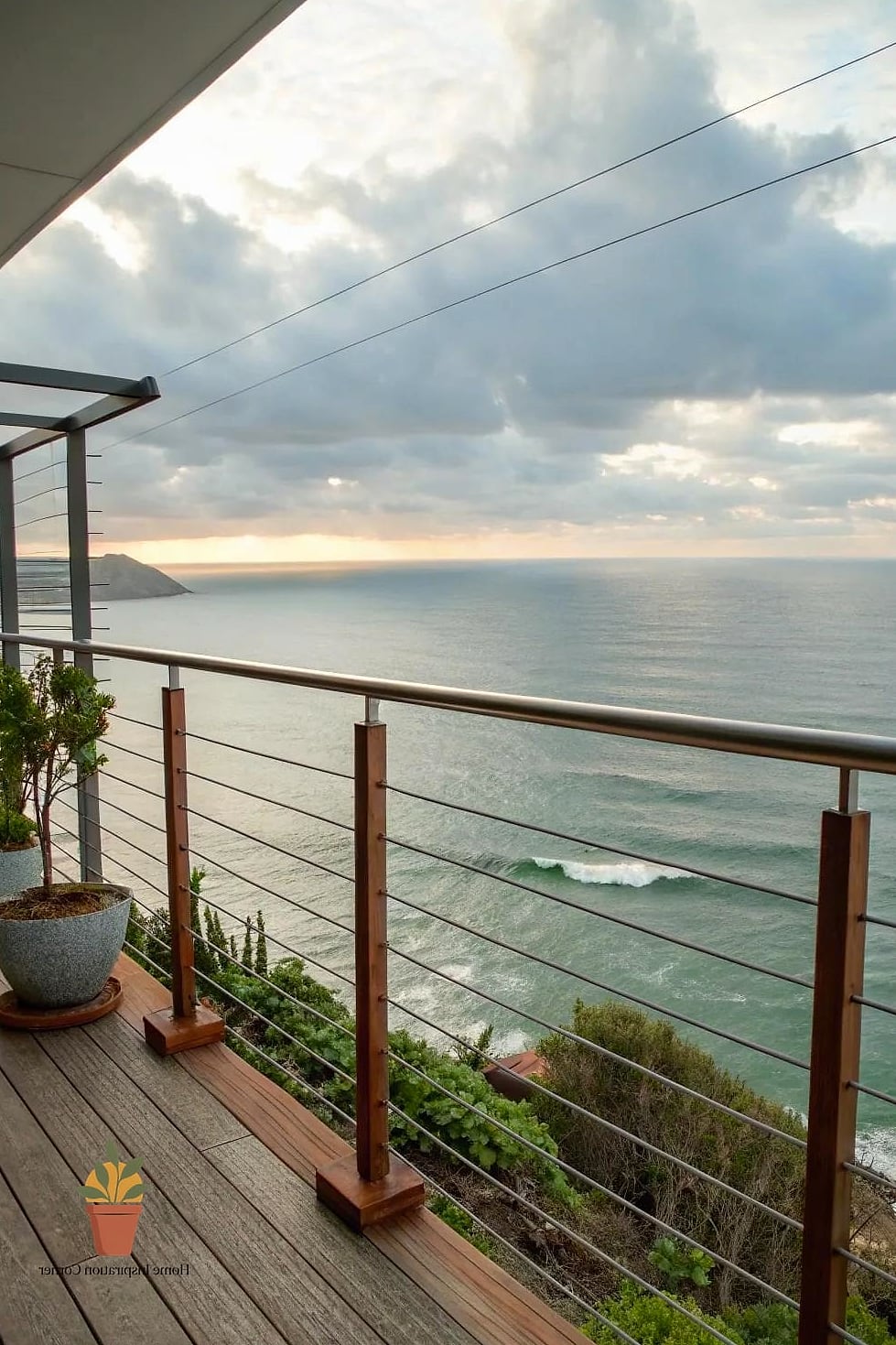 Cable Railing for a Modern, Minimal Look