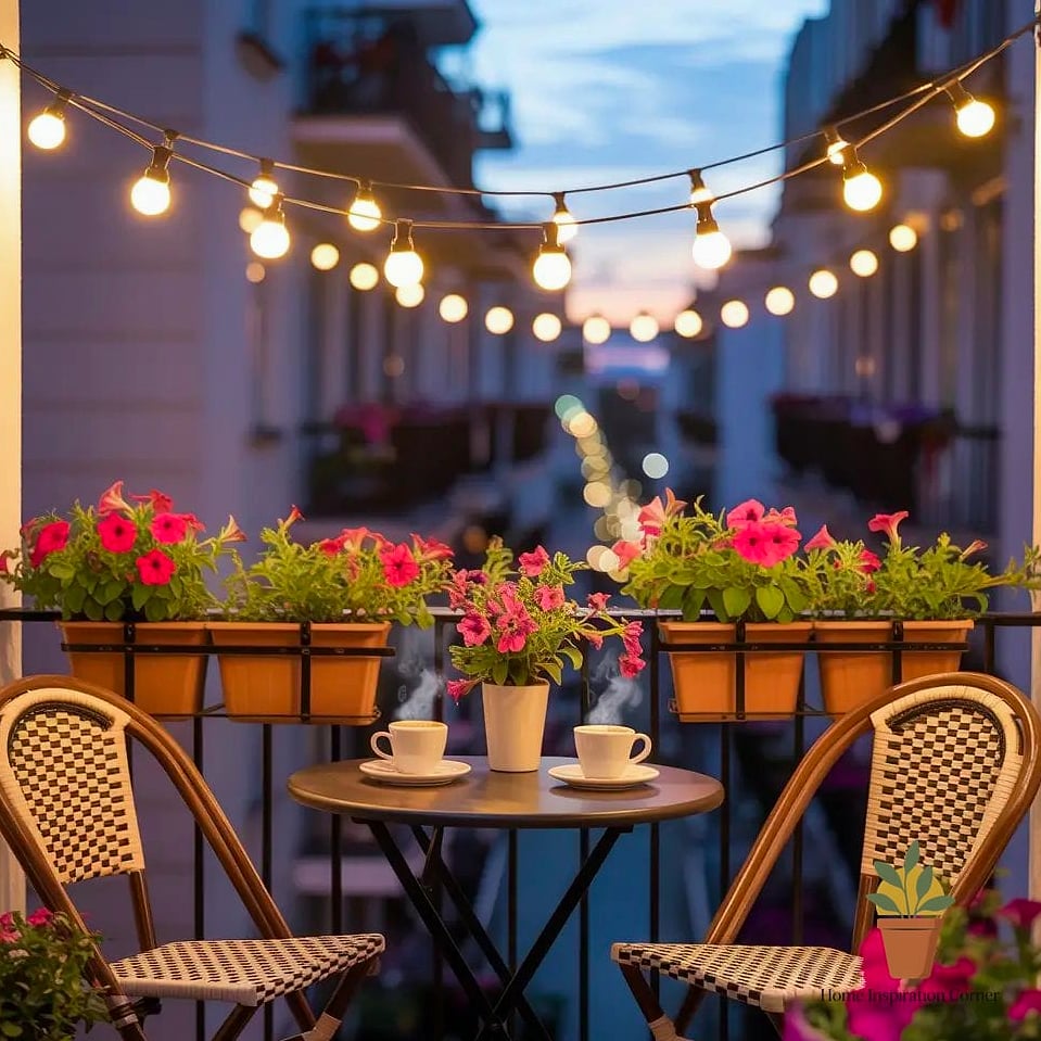 Cafe Bistro Set for Small Spaces