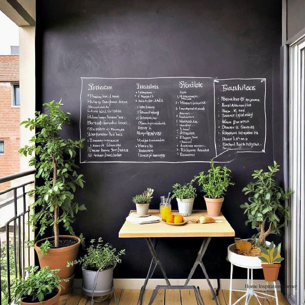 Chalkboard or Cork Message Board