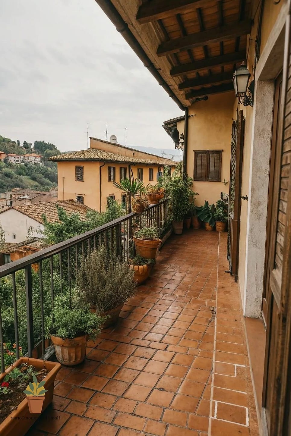 18 Balcony Tiles Ideas That Will Transform Your Space 2 Classic Terracotta Tiles