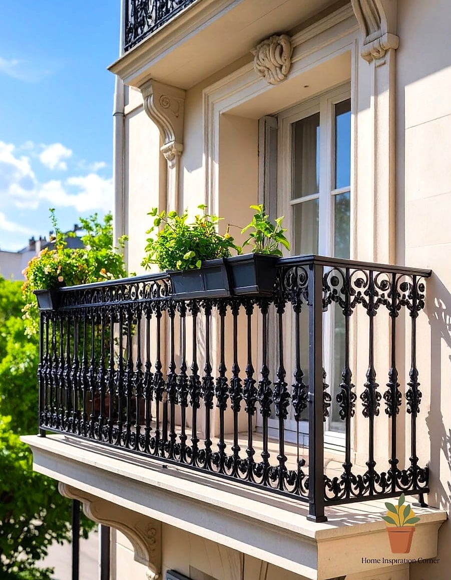 Classic Wrought Iron Railings