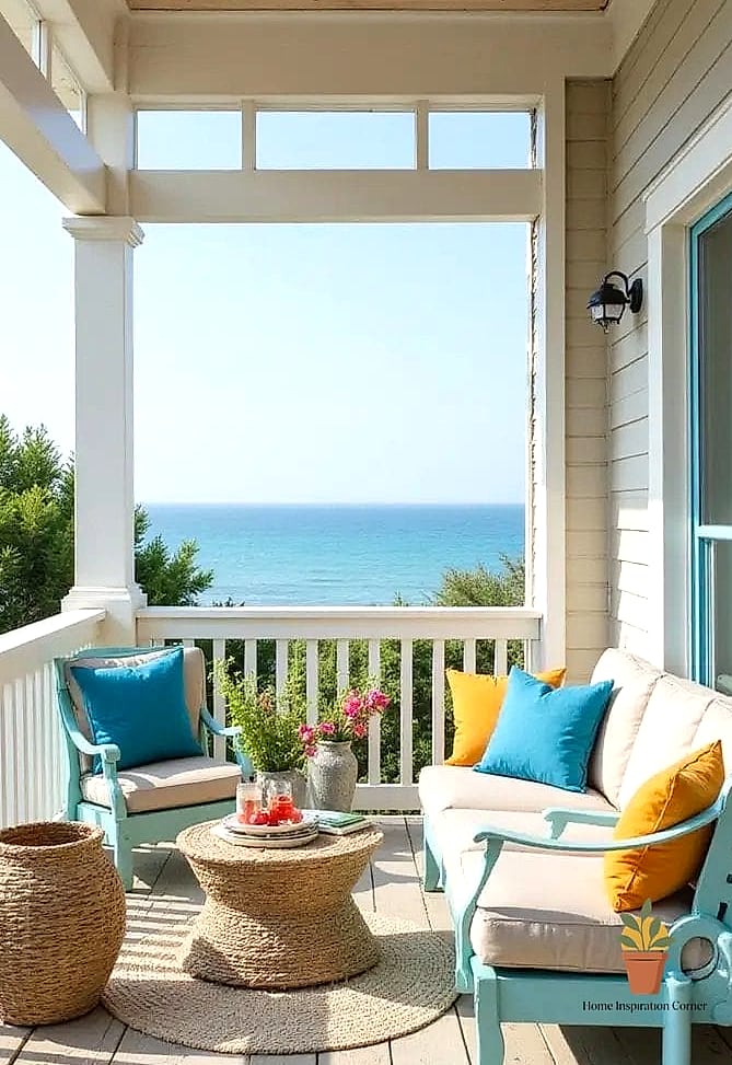 Coastal Blue and White Escape