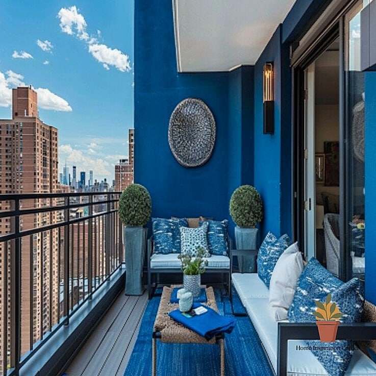 Coastal Blue and White
