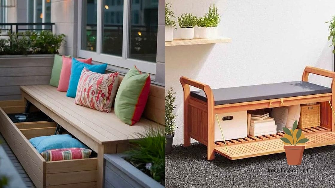 23 Beautiful Balcony Furniture Inspiration Photos Worth Saving 13 Convertible Ottomans