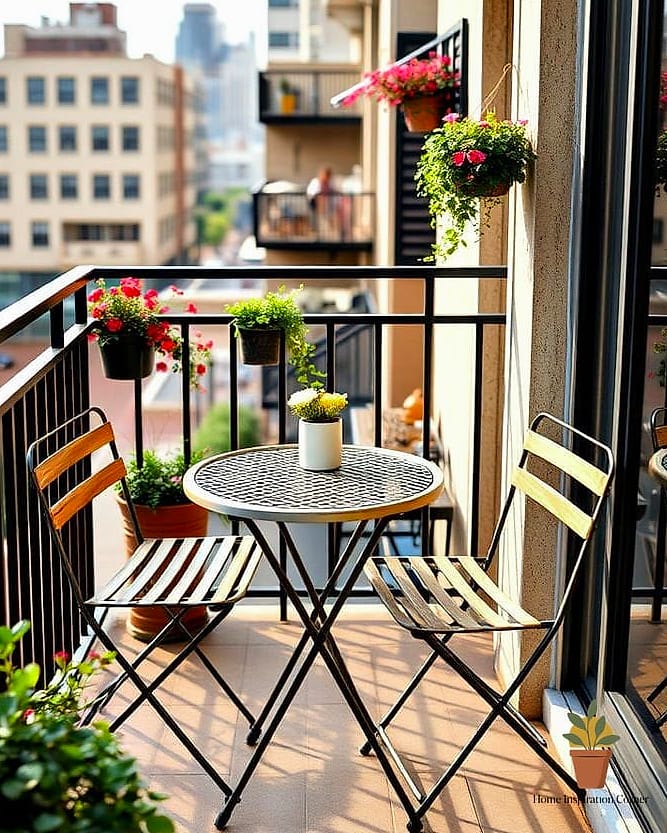 Cozy Bistro Setup for Two