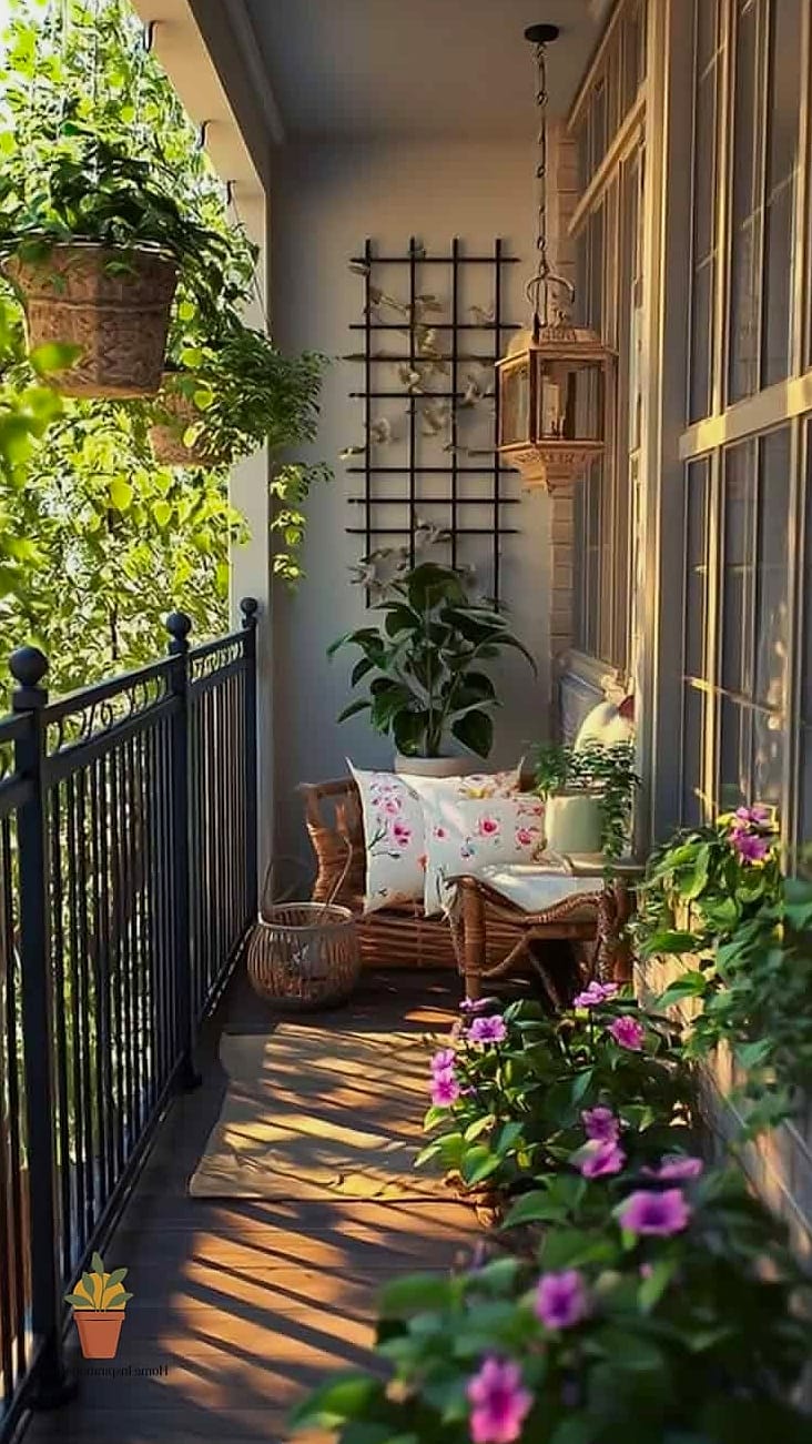The Cozy Cottage Balcony