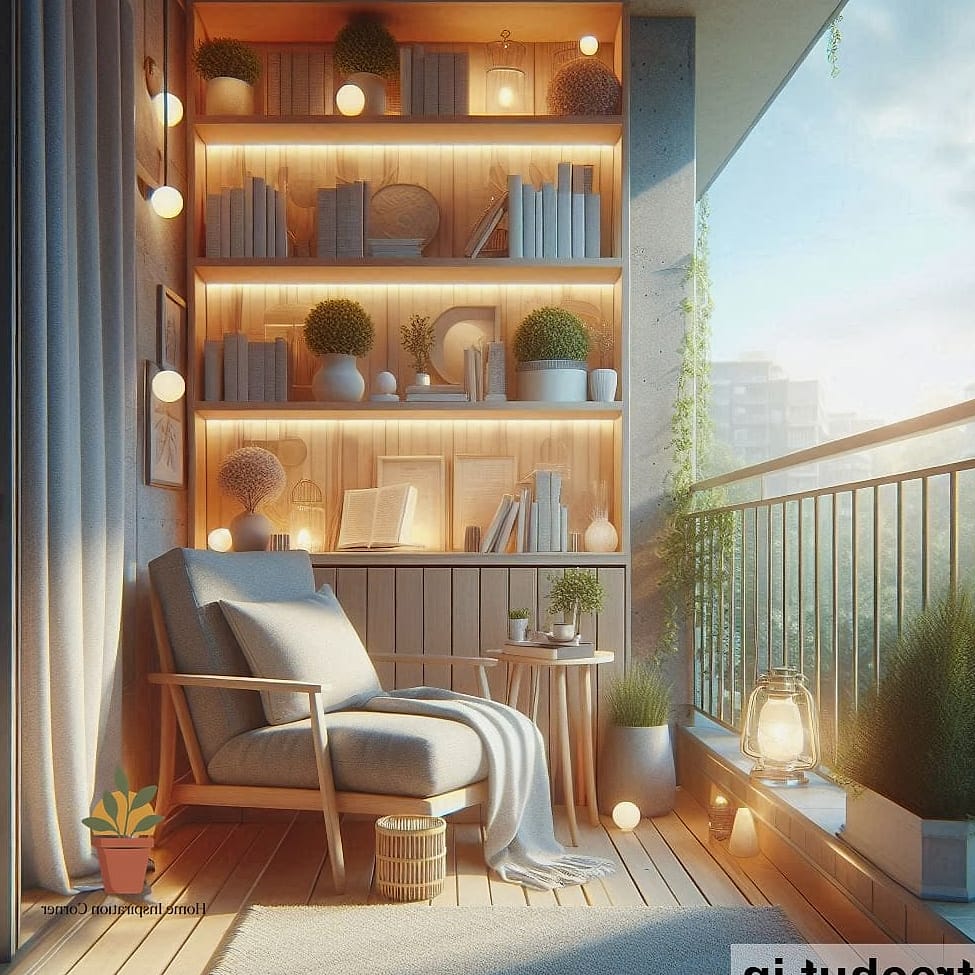 A Cozy Reading Nook with Weather-Resistant Textiles