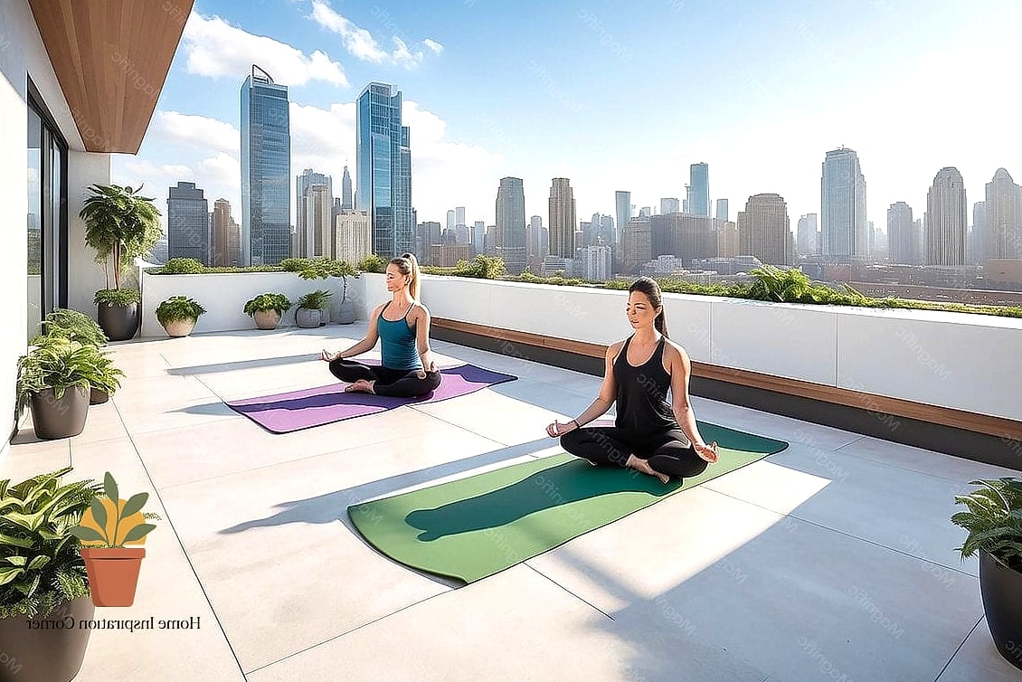 17 Rooftop Terrace Ideas That Will Transform Your Space 13 Create a Yoga or Meditation Nook