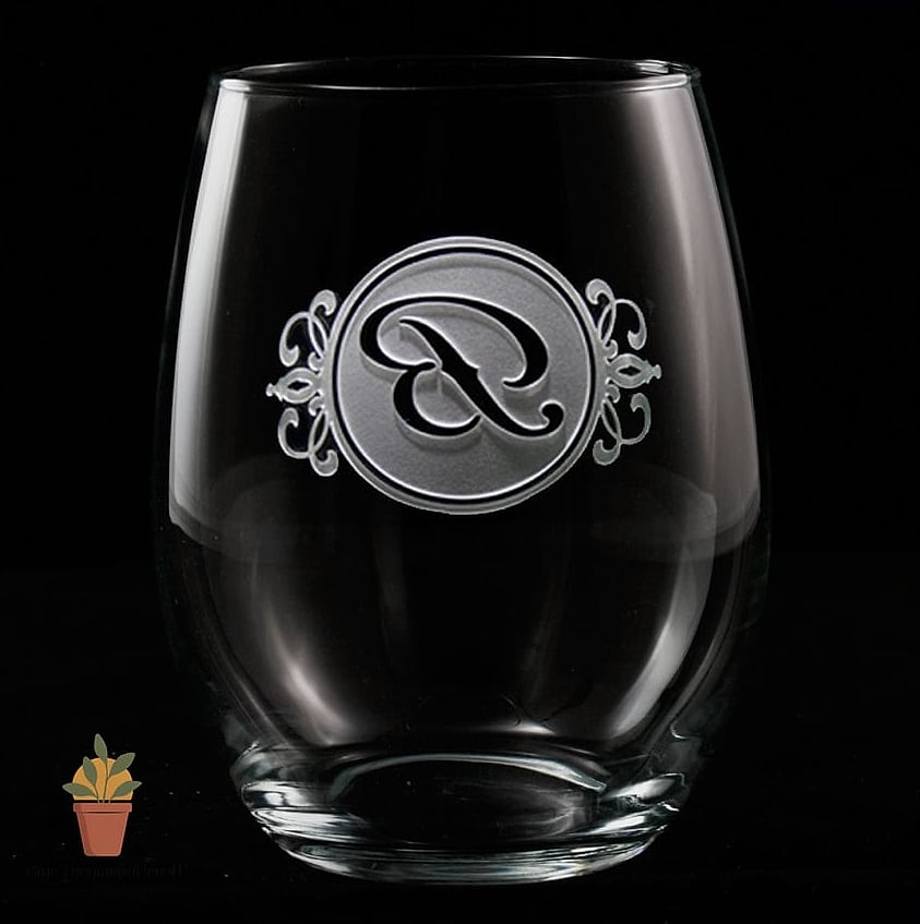 17 Etching Glass Design For Balcony Ideas That Work in Any Size Home 13 Custom Monogram or House Number Etching