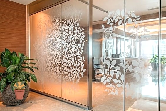 17 Etching Glass Design For Balcony Ideas That Work in Any Size Home 11 Etched Glass Dividers for Shared Balconies