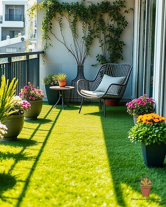 Faux Grass Flooring