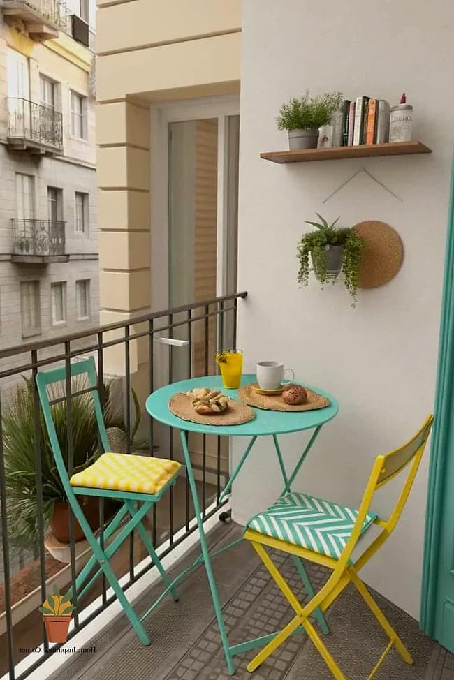 Folding Bistro Table for Two