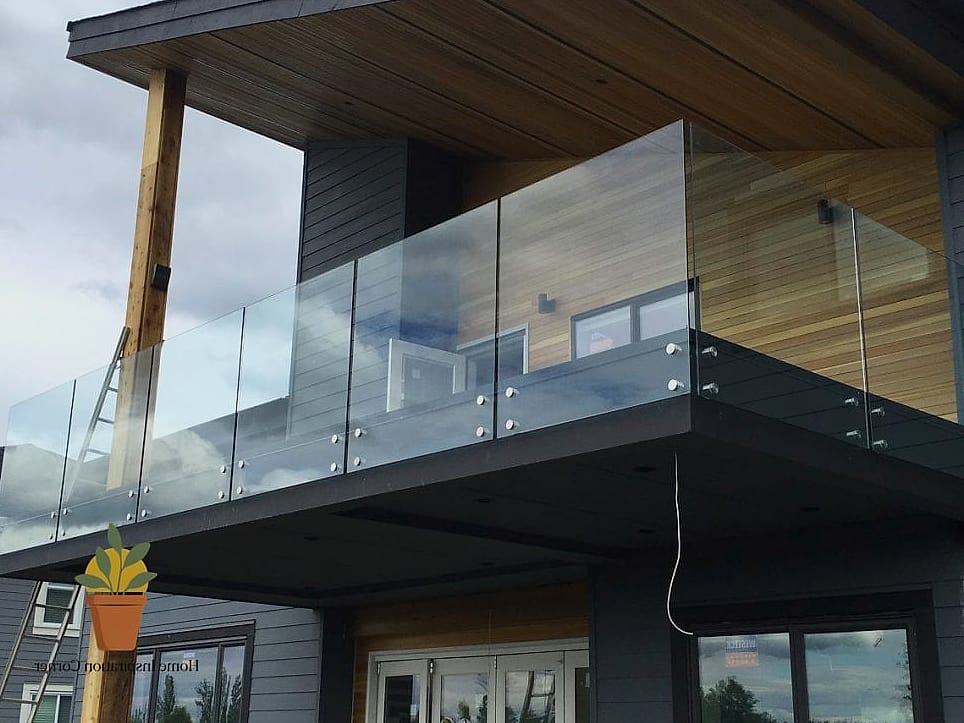 Frameless Glass with a Simple Base Shoe