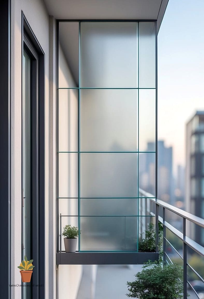 Frosted or Textured Glass for Privacy With Light