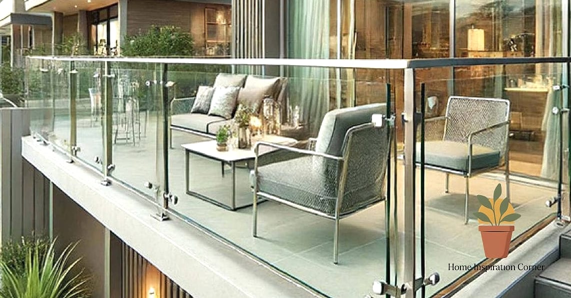 21 Glass Railing Balcony Looks We're Obsessed With This Year 9 Glass Railings with Integrated LED Lighting
