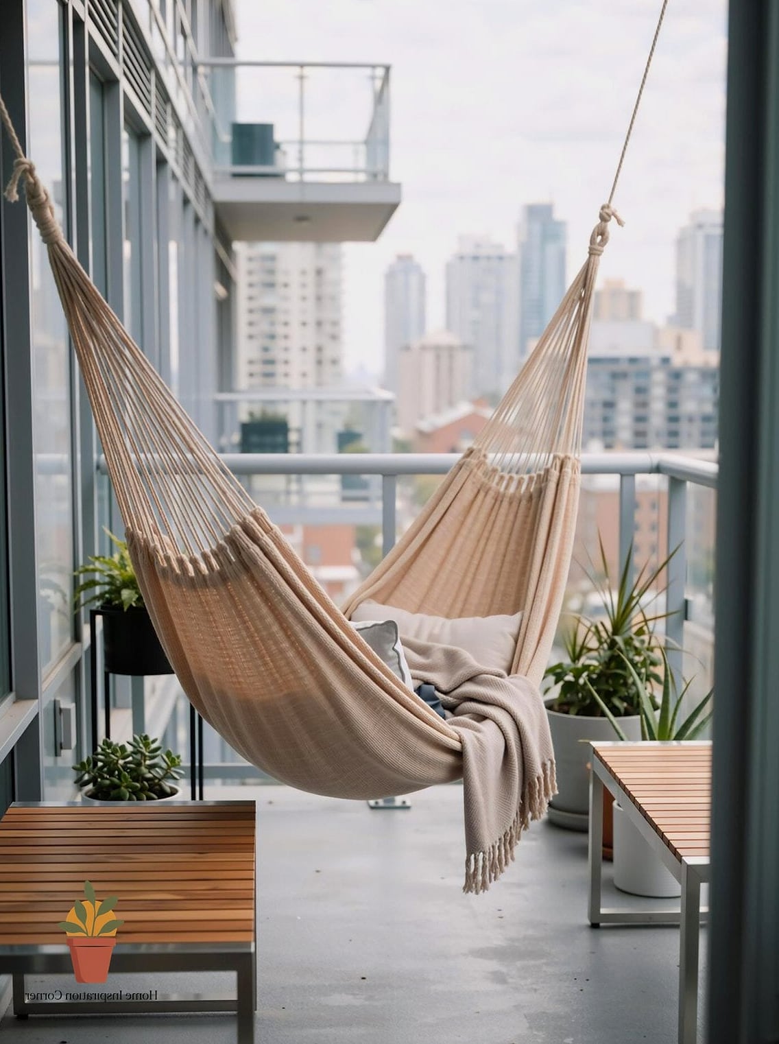 Hammock or Hanging Chair Corner