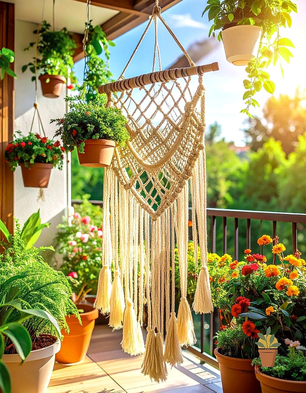 Hanging Macrame or Woven Wall Art