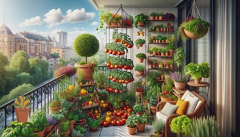 Herb and Vegetable Container Garden