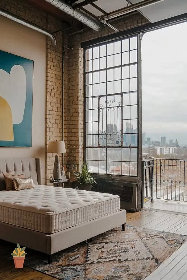 Industrial Loft Balcony