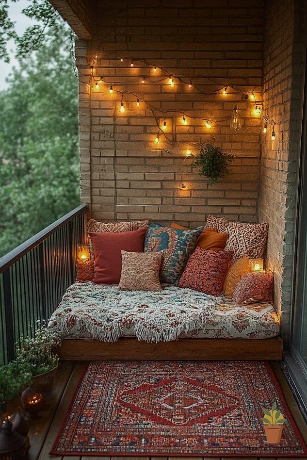 Layer Throw Pillows in Mixed Textures
