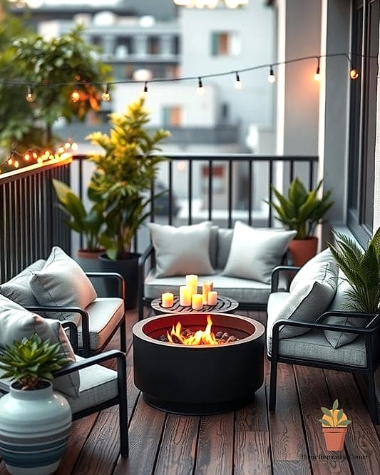 A Mini Fire Pit Alternative