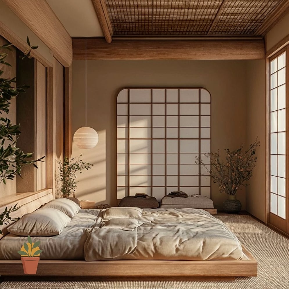 Minimalist Japandi Balcony