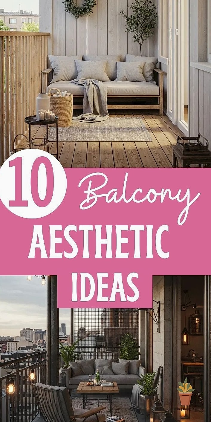 Minimalist Scandinavian Balcony
