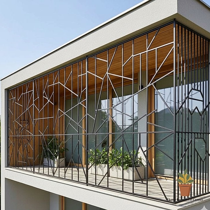 Mismatched Grill Sections to Uniform Horizontal Slat Design
