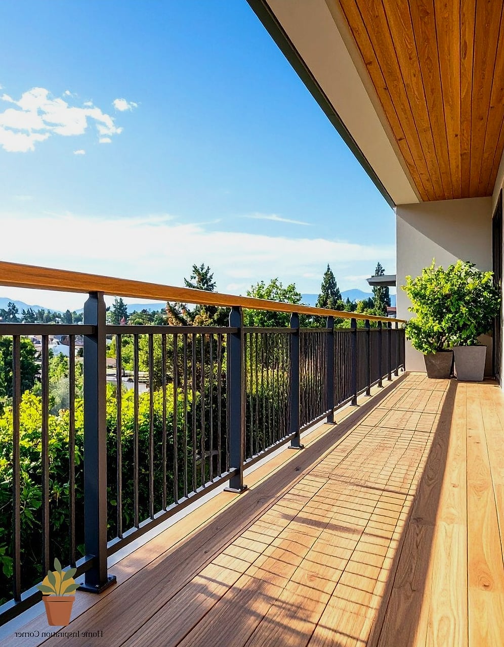 Mixed Material Railings