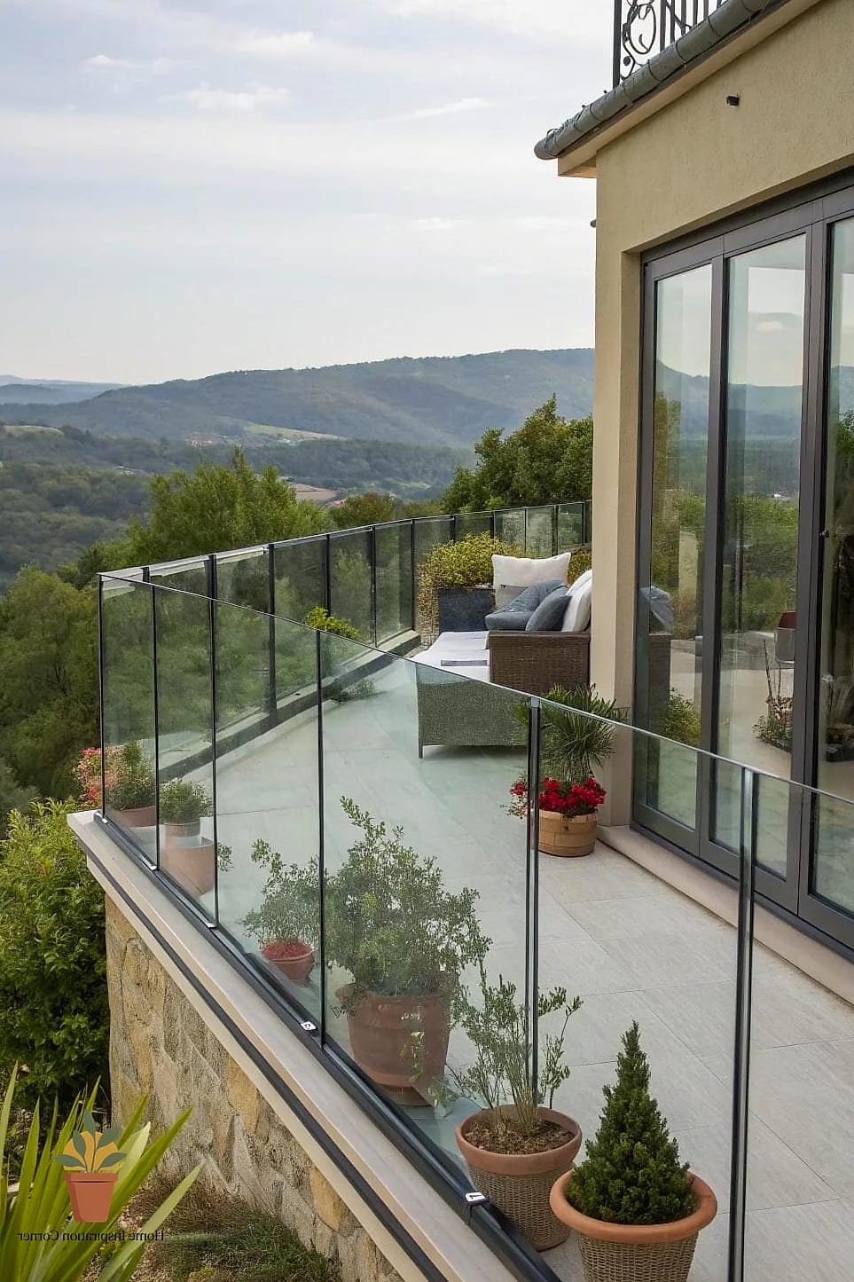 Modern Glass and Iron Combo