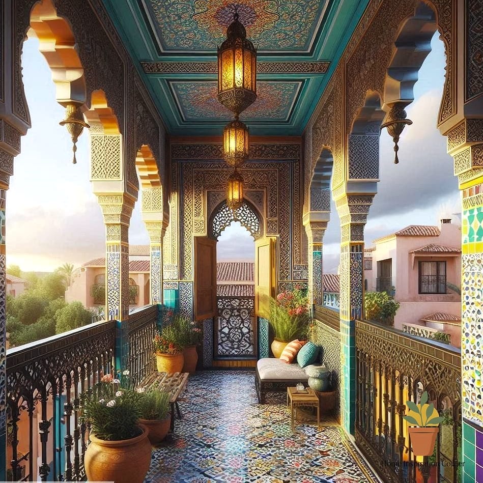 Moroccan-Inspired Tile Accent