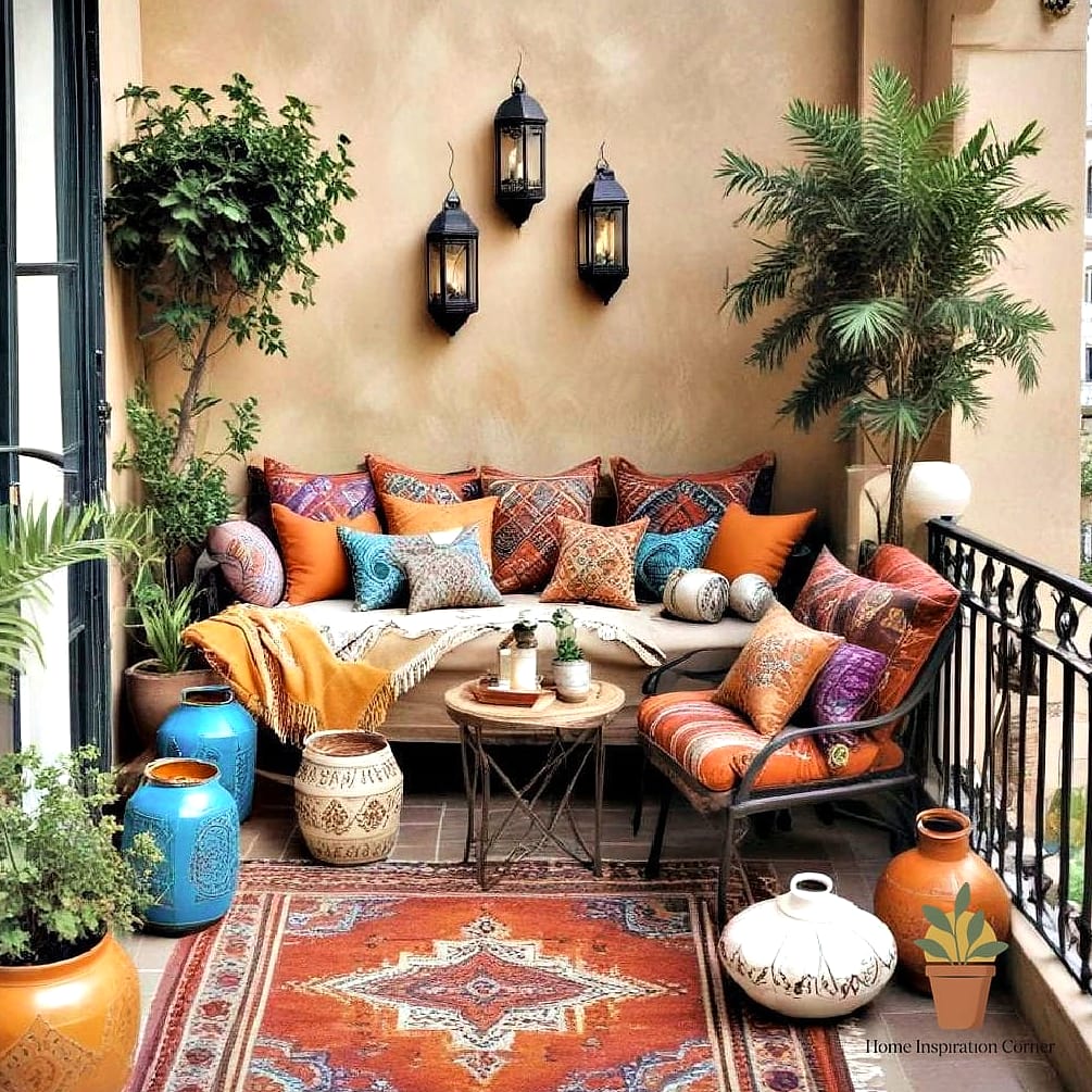 Moroccan-Inspired Tile Flooring