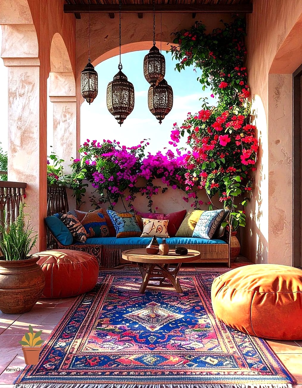 Moroccan-Inspired Tile Accents