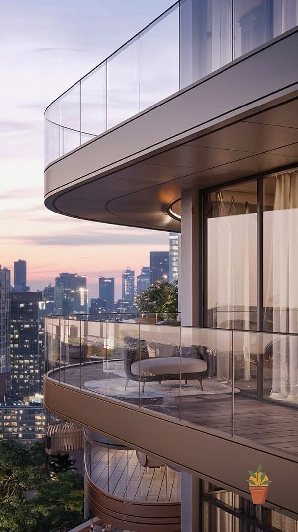 A Multi-Level Layout for Deeper Balconies
