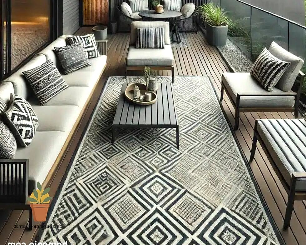 Outdoor Rug Layering