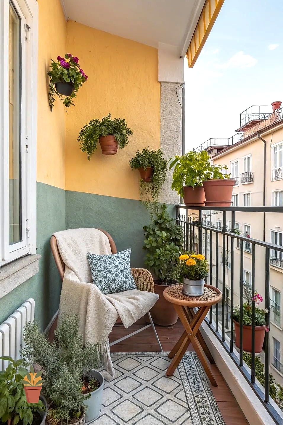 Painted Accent Wall or Railing