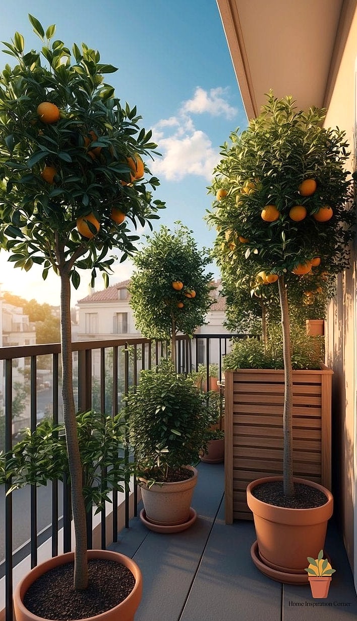 Potted Trees for Instant Privacy