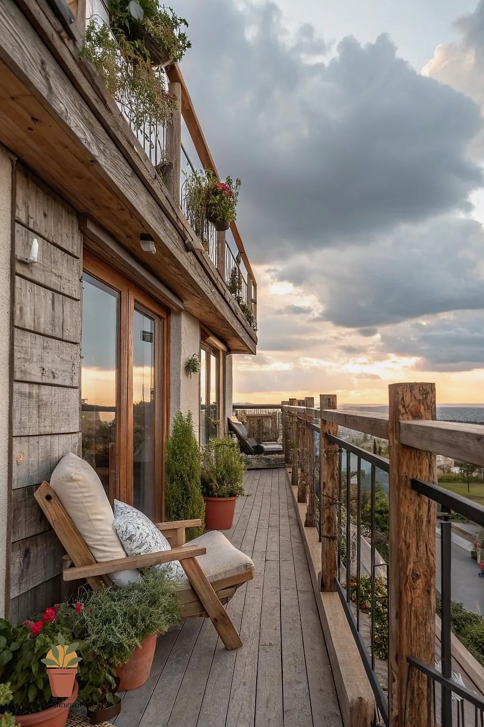 Reclaimed Wood Panel Accents